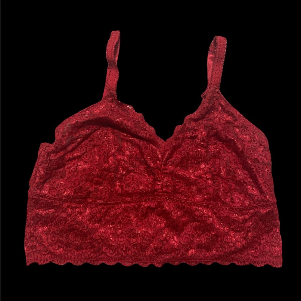 Torrid LACE BRALETTE - Floral lace, size 2